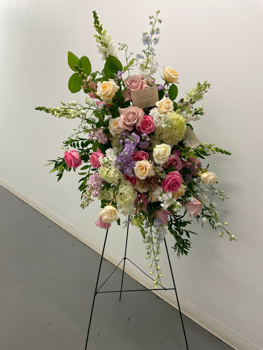 Colourful Sympathy Arrangement